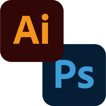 イラストレーター＆フォトショップの画像